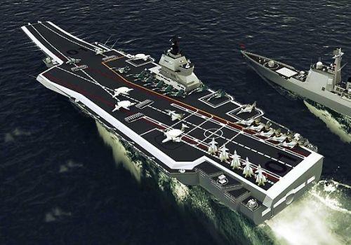 中国2030年将建成4艘国产航母2艘为核动力！